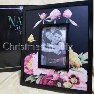 Marjolein Bastin Nature's Journey Peony Black Frame 4" x 6" photo Flower